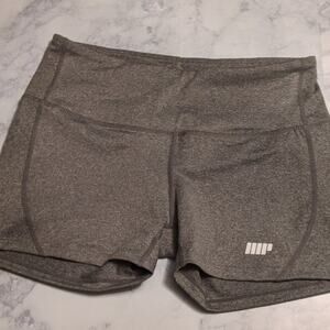 Gray Marl Heartbeat Training Shorts!